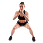 Quadriceps resistance band exercises